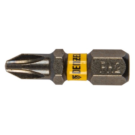 Denzel 11652 bit set, hexagonal profile, PH2 x 25 mm, steel S2, 10 pcs.-3