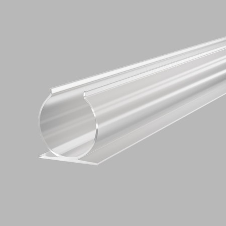 Plastic profile for flexible neon d22 mm, 1 m-1