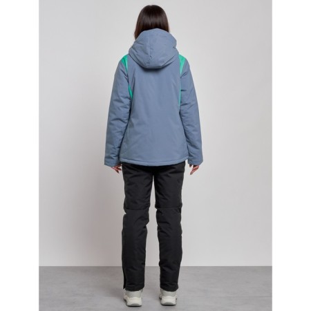 Ski costume female winter, size 50, color gray-3