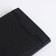 Male purse without fastening, black color