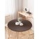 The tablecloth “Brown overflow”, round, oxford, elastic band, size 120x120 cm, diameter 75-100 cm