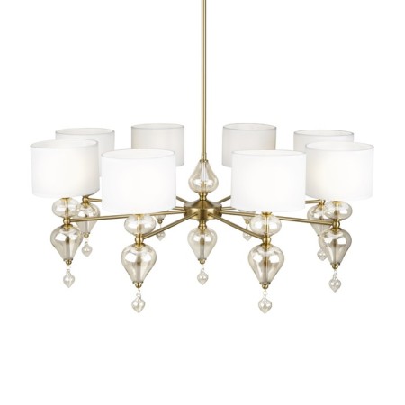 Freya FR5369CL-08BS RAise, 710x265x830 mm ceiling lamp, E14, 8x40W, brass color-3
