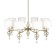 Freya FR5369CL-08BS RAise, 710x265x830 mm ceiling lamp, E14, 8x40W, brass color