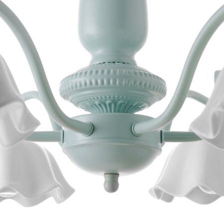Luracia chandelier 6he27 40W green-white 77x77x37-72 cm Bayerlux-4