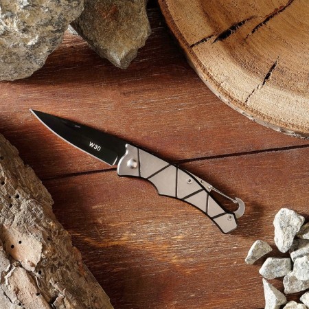 Folding “Geometry” knife 15.5cm, blade 66mm/1.2mm