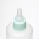 A bottle for feeding with a measured scale, 100 ml (nipple+funnel), blue