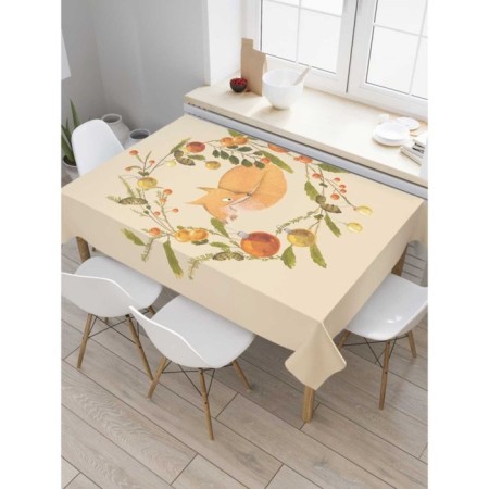 Tables on the table “Fox, fox, fox...”, rectangular, sata, size 120x145 cm
