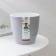 Kashpo for flowers with an insert "grace", 1.2 l, color gray color