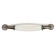 Cappio RSC012, plastic, m/o 128 mm sloping handle, bronze color