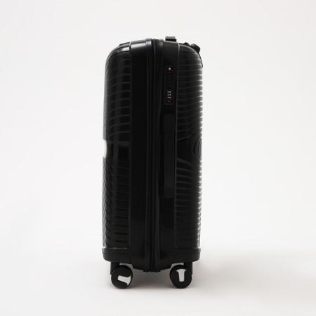 Middle suitcase 24 ", lightning department, code castle, 4 wheels, black color-2