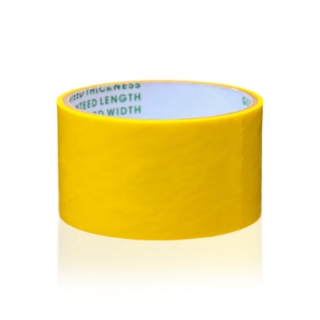 Adhesive tape Rosy Star yellow, 48 mm x 13 m-1