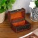 Casket wood chest "Tsek" 6x8x5.5 cm