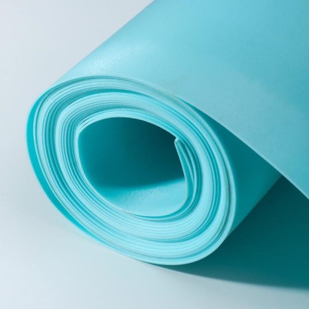 Isolon for creativity aquamarine 2 mm, roll 0.75x10 m