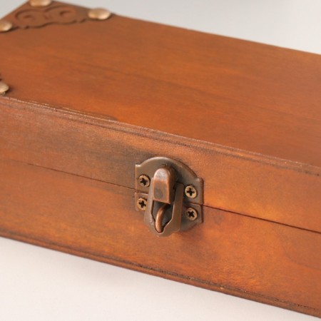 Brown Dress "Amadeo" Brown 21.5x8.7x6 cm-2