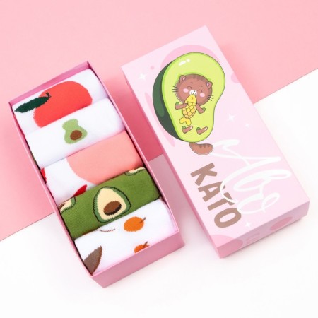 Set of socks KAFTAN "Avokato" 5 pairs, rr 35-38