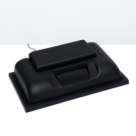 Aquarium "rectangular" with a lid, 30 liters, 40 x 23 x 34.9 cm, black-6