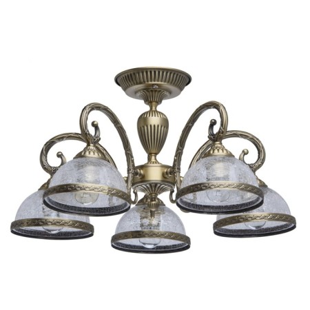 Amanda chandelier, 5x60W E27, bronze