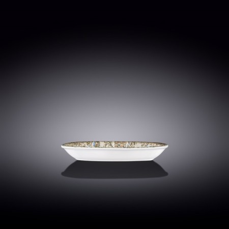 Wilmax England Vintage Mosaic Super Ellipse dish, size 16x9 cm-1