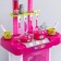 Game set "Fashionable kitchen", Winx, in a suitcase, with accessories, light, sound, height 65.5 cm