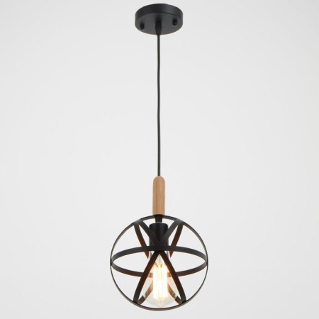 Lamp Bayerlux 88304/1 E27 40W Black 17.5x17.5x20.5-120 cm