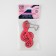 Reflective element "Violin key", 8 × 4 cm, color mix