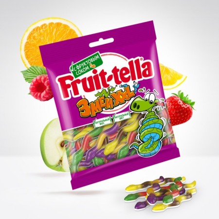 Marmalade Fruittella, "Snakes XXL", 70 g