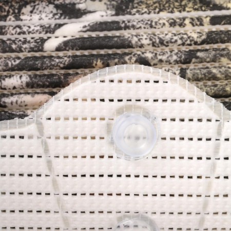 Bath pillow with suction cups 33x33 cm "shells", Mix drawing-6