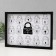 Open "locks" 5 hooks, 23x32 cm