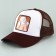 Men's cap with a grid "Cat", river 56