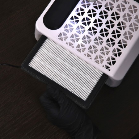 A device for manicure and pedicure Windigo LMH-04, 80 watts, 35000 rpm, lamp, pen, white-15