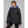 Ski jacket female, size 46, black color