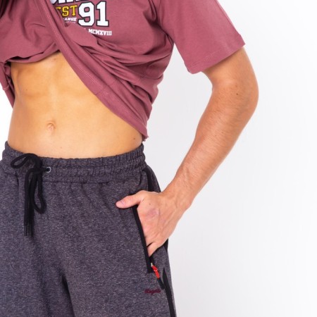 Male shorts, gray color, size 50-3