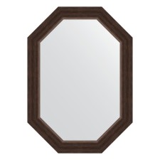 Mirror in the baguette frame, rosewood 62 mm, 51x71 cm