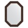 Mirror in the baguette frame, rosewood 62 mm, 51x71 cm