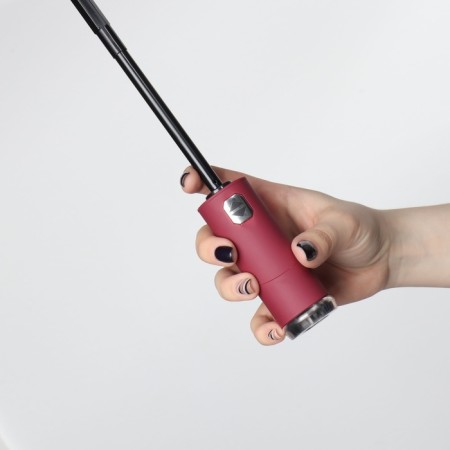 Autoton automatic umbrella, with a lantern, 3 additions, 10 knitting needles, r = 51 cm, burgundy color-8