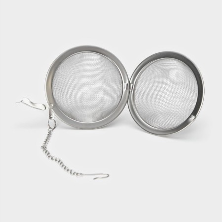Cast iron kettle with enameled coating inside Magma "Saigon", 1.1 l, with sieve-11