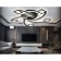 LED ceiling LED with Ambrella Light, Original, FA4478, 5XLED, 90 W, 6750LUM, 3000-6400K, Black Black Color