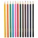 Colored pencils, 12 colors, trihedral , cars