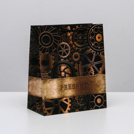 Gift laminated vertical, packaging, Steel, Ml 23 x 27 x 11.5 cm-1