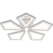 Ceiling light ESCADA, 10284/5LED. 1x54W, LED, 4990LM, 3000/4000/6500K, 430x430x75 mm, color chromium