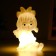 Nightlight "angelic baby" LED from battery 3xlr44 white 7x10x15cm Risalux