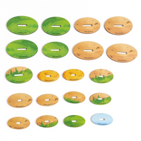 Figures of animals wooden "Farm. Pets"-8
