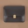 Bag's fastener, 2.3 × 3.5 cm, gold color