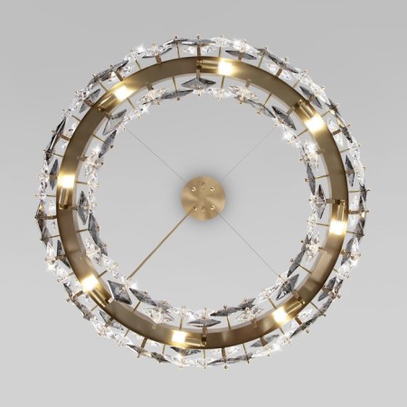 Suspended Bogate’s Rubis 371, G9, 16x40W, 800x800 mm, gold gold-3