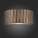Sconces st. SL357.701.01. Rondella. 1x40 watts, E14, 30x15 cm, chromium color