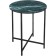 Journal table Volopas metal, malachite/black 48x48x60 cm