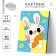 Picture on numbers for children "Curious Bunny", 20 x 30 cm