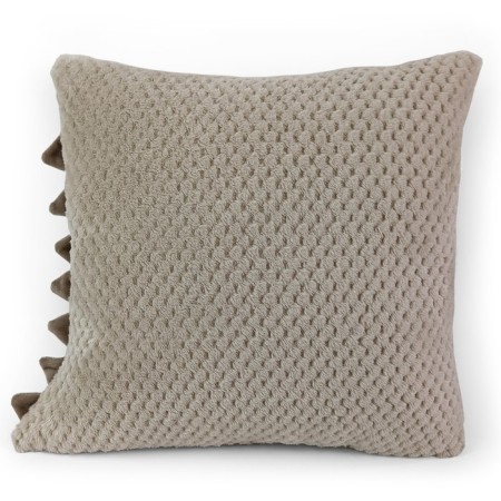 Pillow 40x40cm, PV-Dragon Beige, Velsoft, PE100%