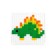 Designer Classic "Mosaic No. 3. Dinosaurs ", 350 details, in the package