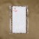 Lace elastic fabric, 185 mm × 2.7 ± 0.5 m, white color